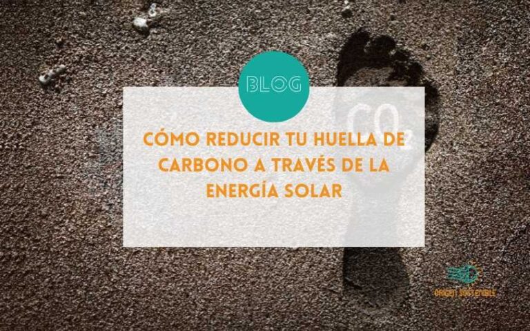 Cómo Reducir tu Huella de Carbono a través de la Energía Solar