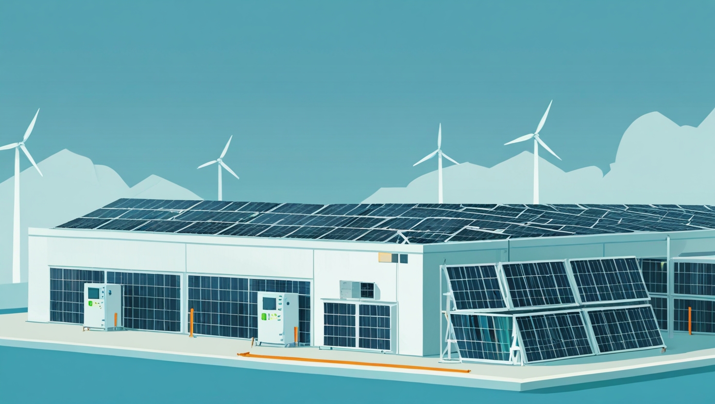 Google Amazon Microsoft data center solar batería autoconsumo industrial — Origen Sostenible