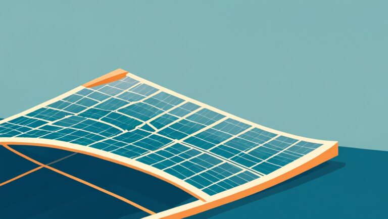 Perovskita flexible: el panel solar que se dobla y no pierde rendimiento