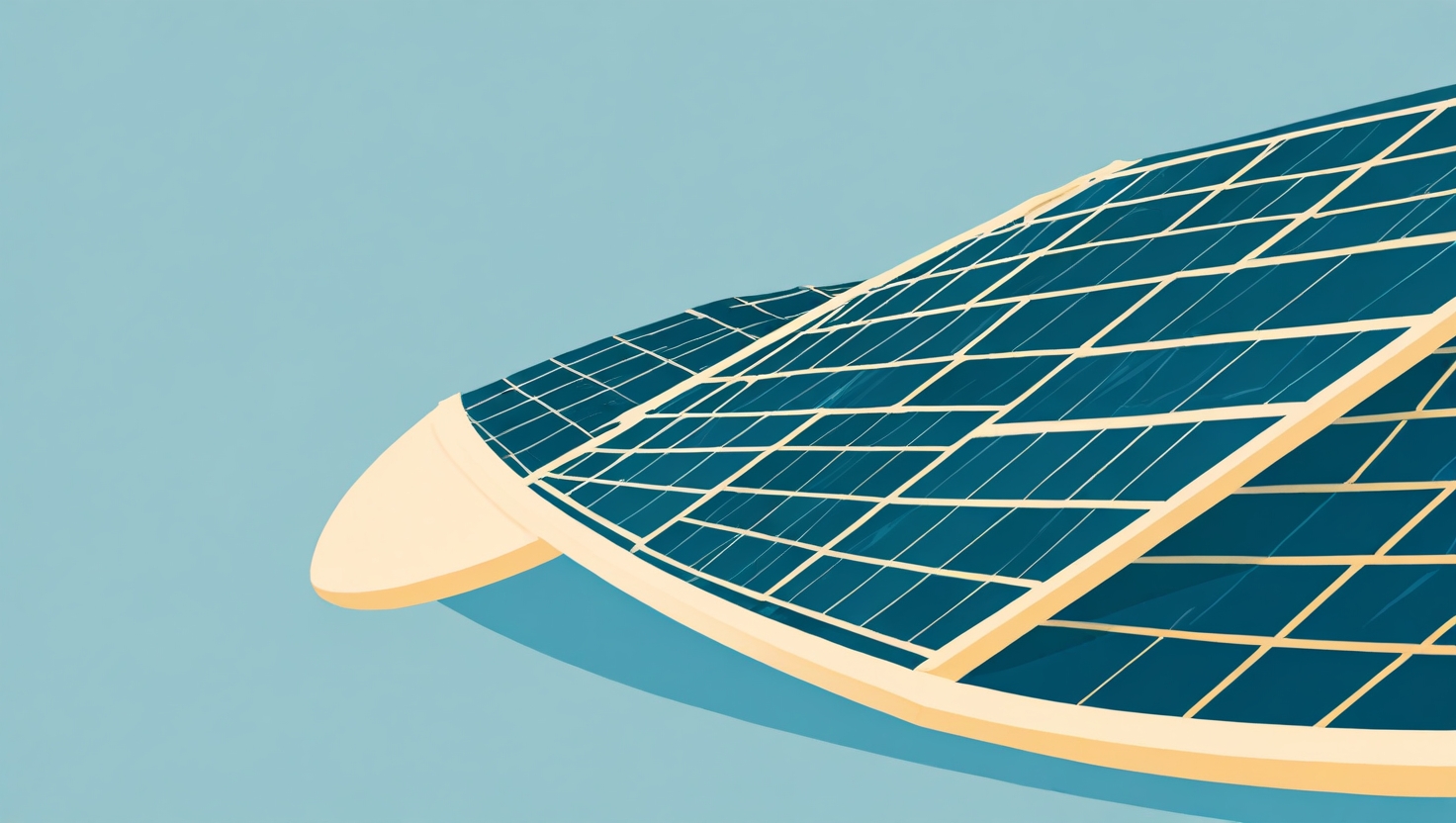 Perovskita flexible — Origen Sostenible Panel solar perovskita flexible eficiencia 33% tejado curvo — Origen Sostenible