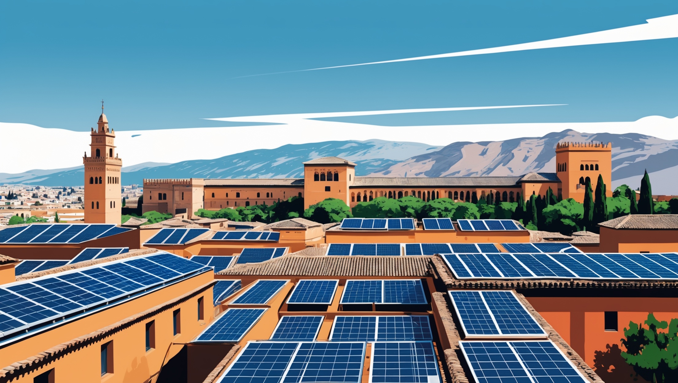 Granada lanza el primer Mapa Solar urbano de Andalucía para autoconsumo