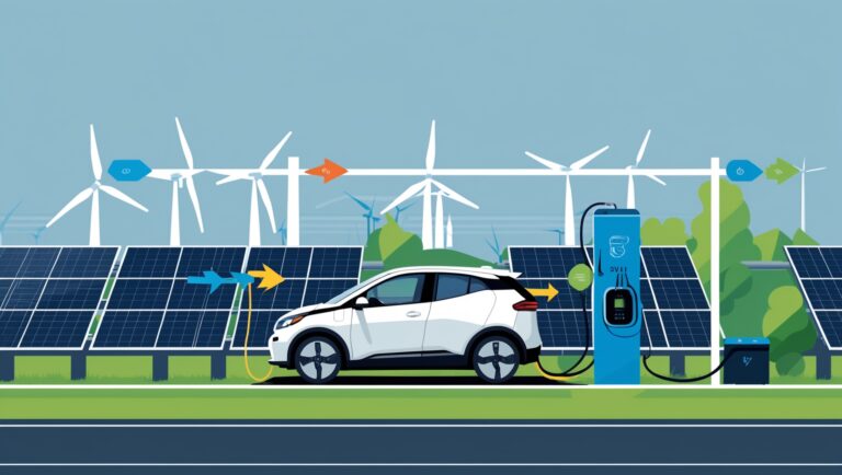 Vehículos eléctricos como baterías gigantes: 120 GWh para estabilizar la red